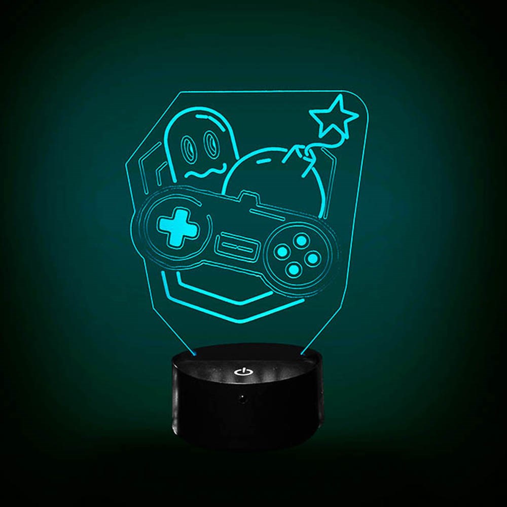 Luminária LED 3D Jogo Xadrez – WGs Geek