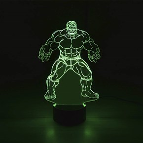 Luminária de Led - Hulk