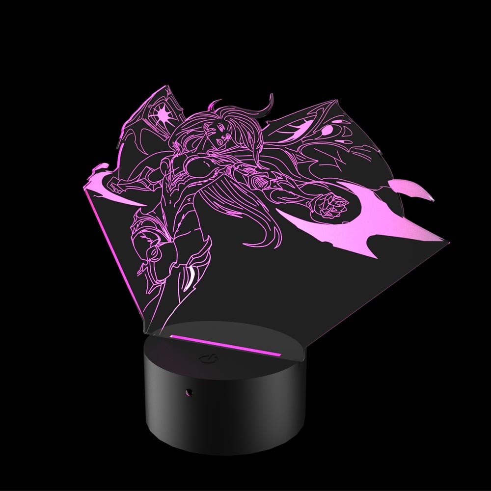 Luminária de Led - Kai'Sa League Of Legends Luminária de Led - Kai'Sa League Of Legends