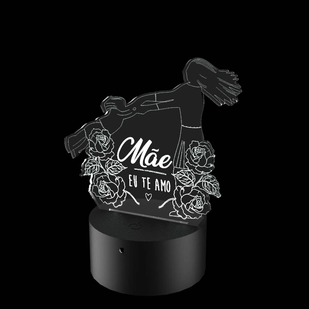 Luminária de Led - Mãe e Filha Luminária de Led - Mãe e Filha