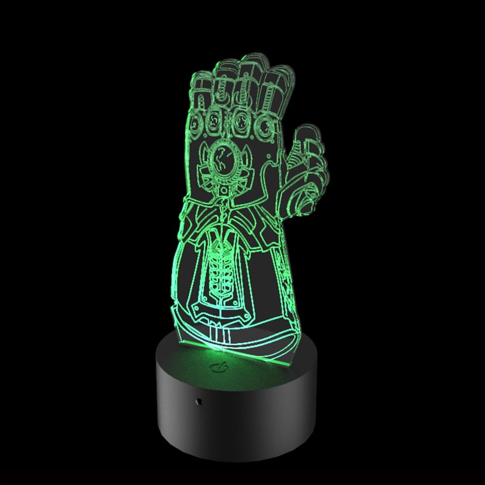 Luminária de Led - Manopla do Infinito Thanos Luminária de Led - Manopla do Infinito Thanos