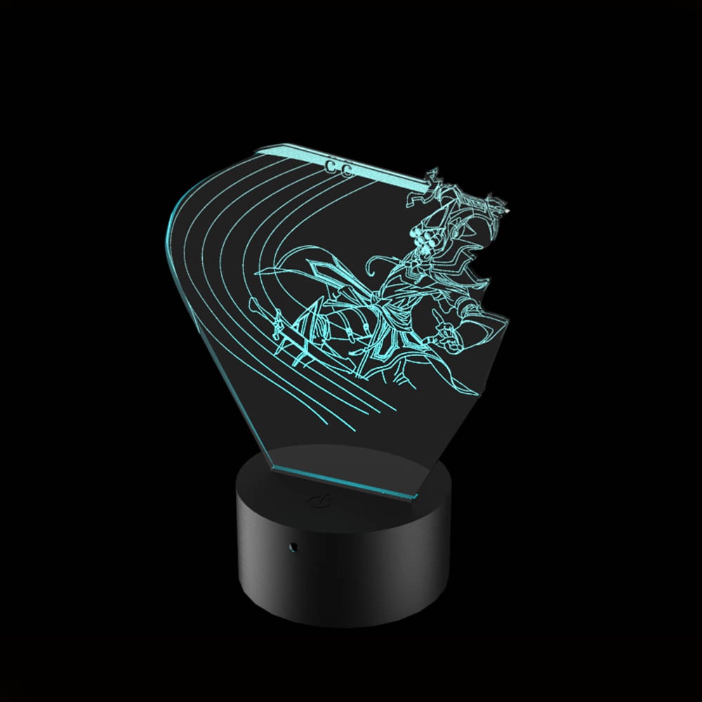 Luminária de Led - Master Yi League Of Legends Luminária de Led - Master Yi League Of Legends