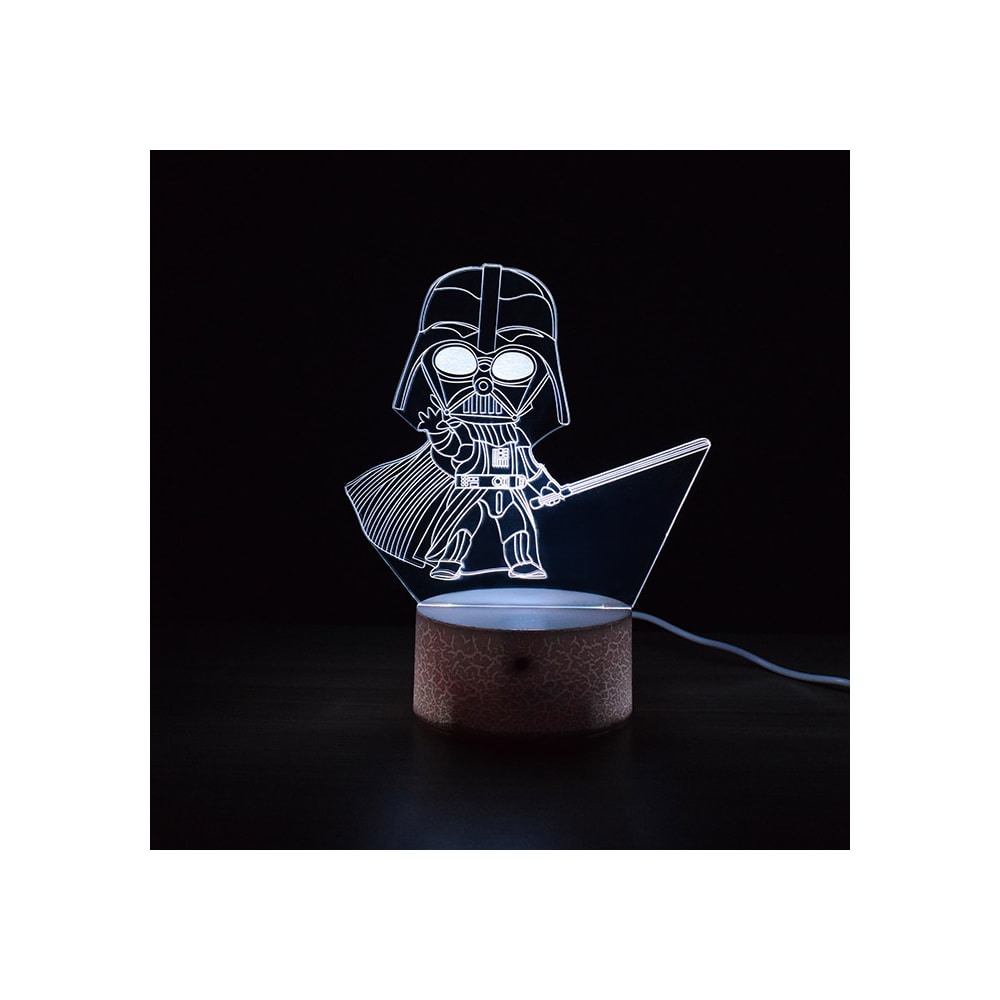 Luminária de Led - Miniatura Darth Vader Luminária de Led - Miniatura Darth Vader