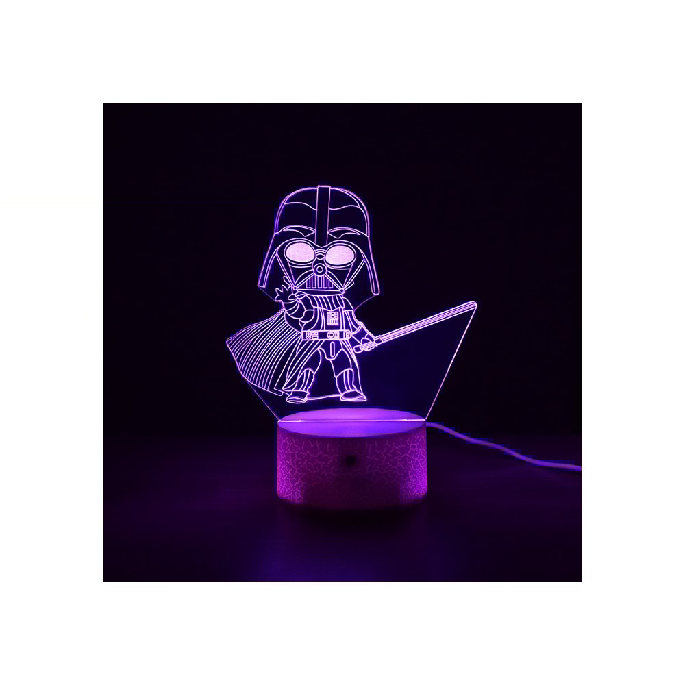 Luminária de Led - Miniatura Darth Vader Luminária de Led - Miniatura Darth Vader