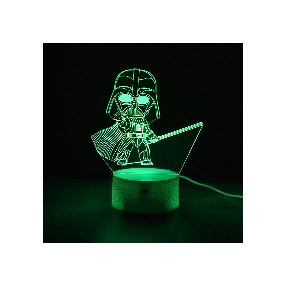 Luminária de Led - Miniatura Darth Vader Luminária de Led - Miniatura Darth Vader