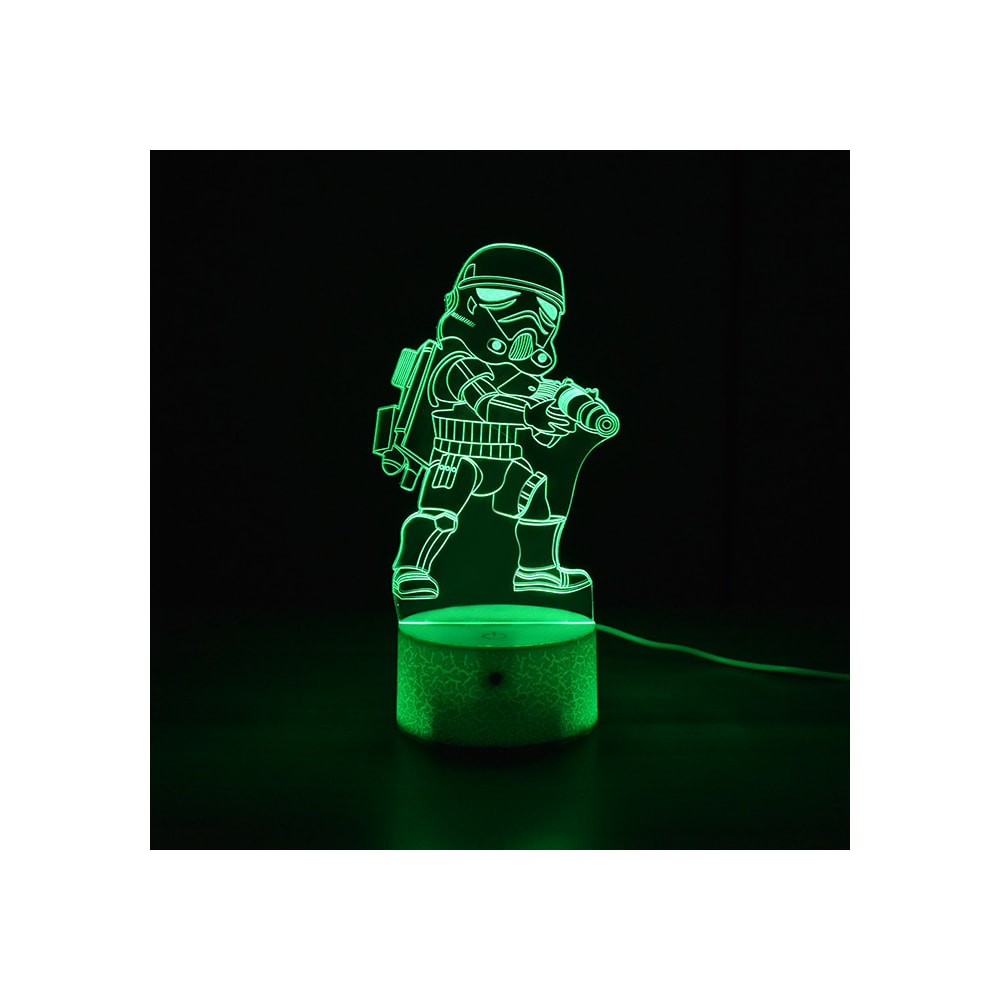 Luminária de Led - Miniatura Stormtrooper Luminária de Led - Miniatura Stormtrooper