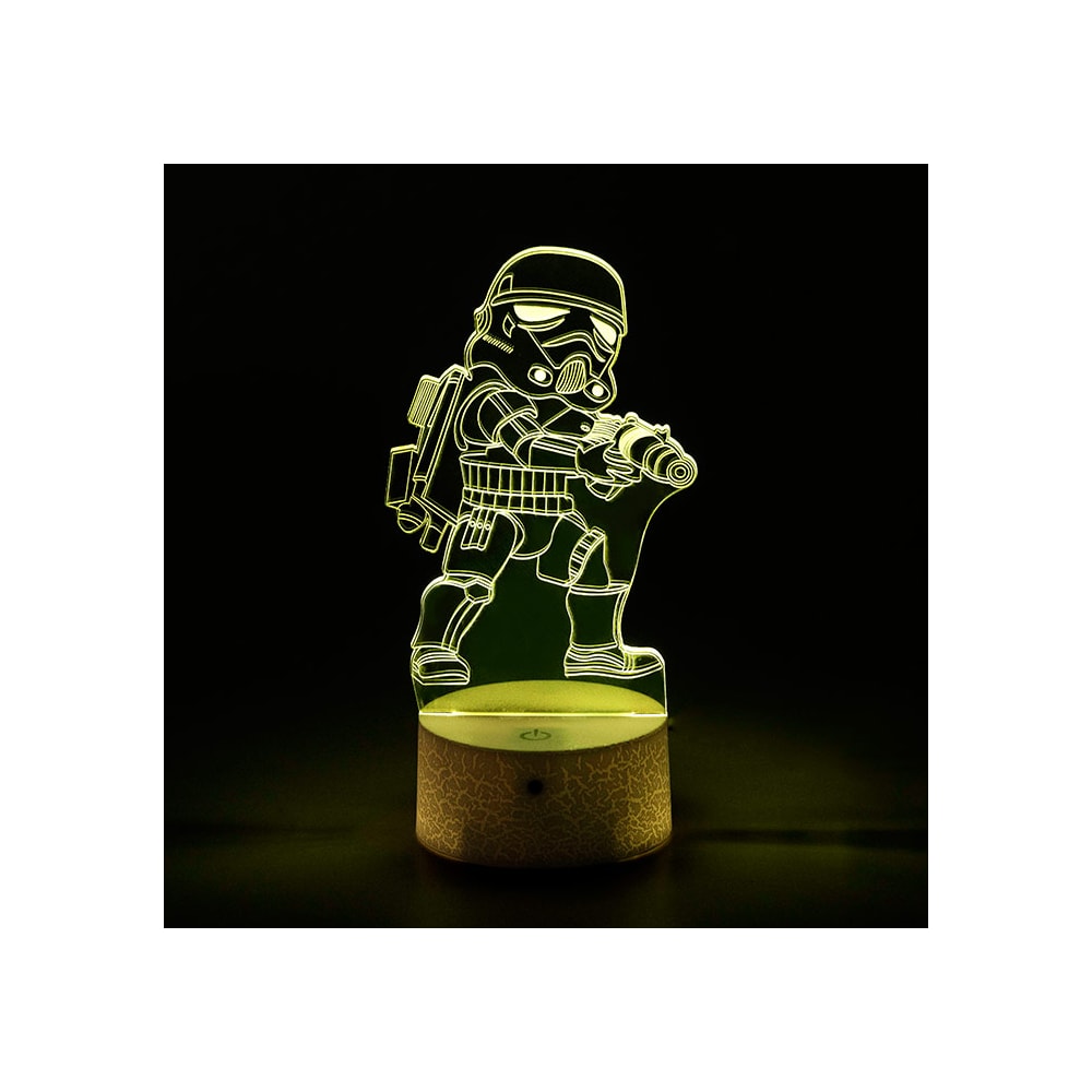 Luminária de Led - Miniatura Stormtrooper Luminária de Led - Miniatura Stormtrooper