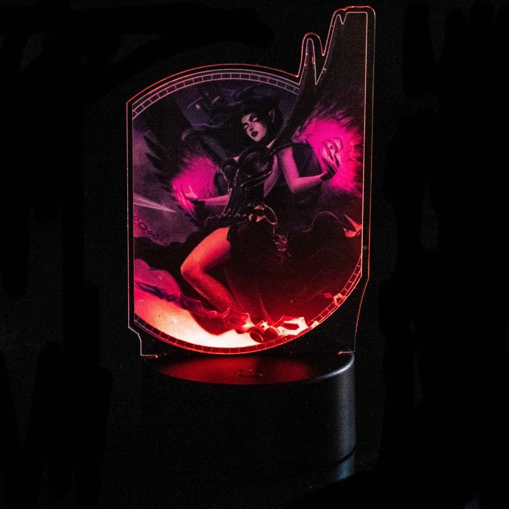 Luminária de Led - Morgana League Of Legends Luminária de Led - Morgana League Of Legends