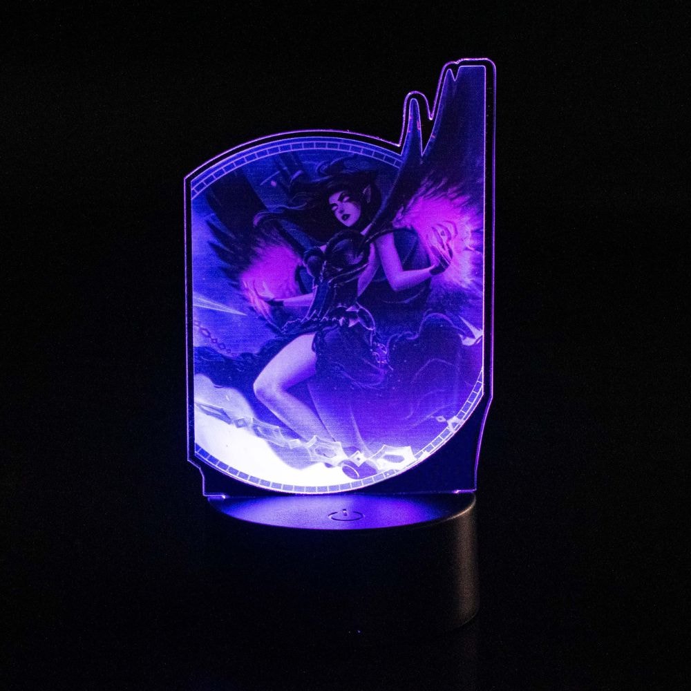 Luminária de Led - Morgana League Of Legends Luminária de Led - Morgana League Of Legends