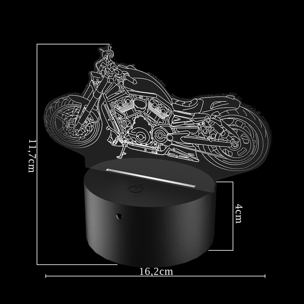 Luminária de Led - Moto Harley Davidson Luminária de Led - Moto Harley Davidson