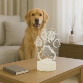 Luminária de Led - Patinha de Pet