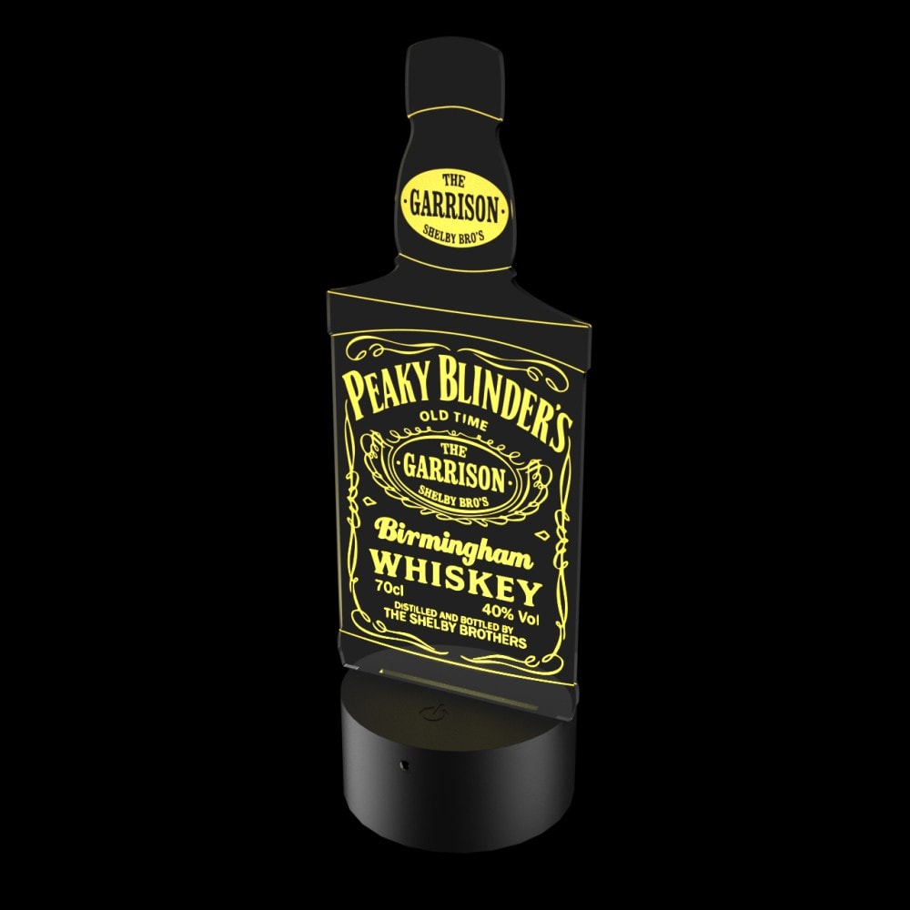 Luminária de Led - Peaky Blinders Whisky Luminária de Led - Peaky Blinders Whisky