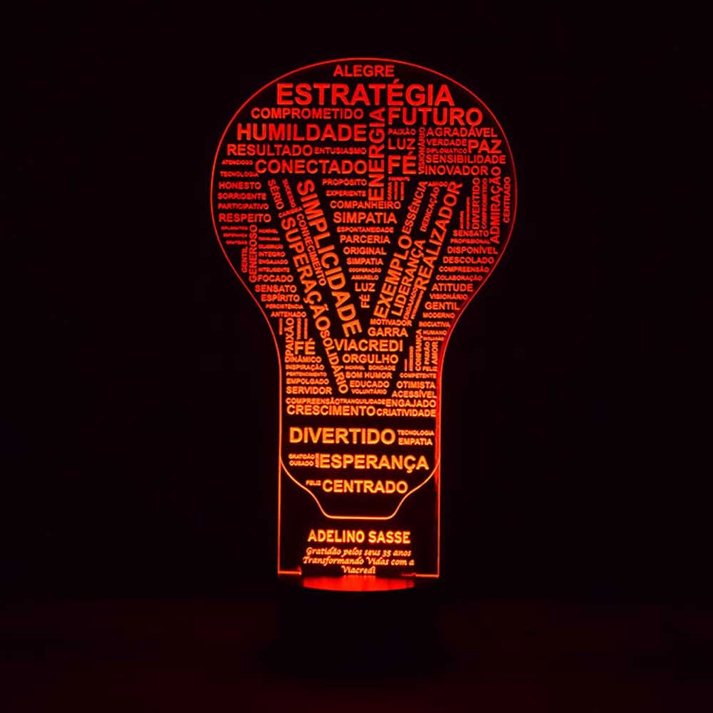 Luminária de Led - Personalizada para sua Marca Luminária de Led - Personalizada para sua Marca