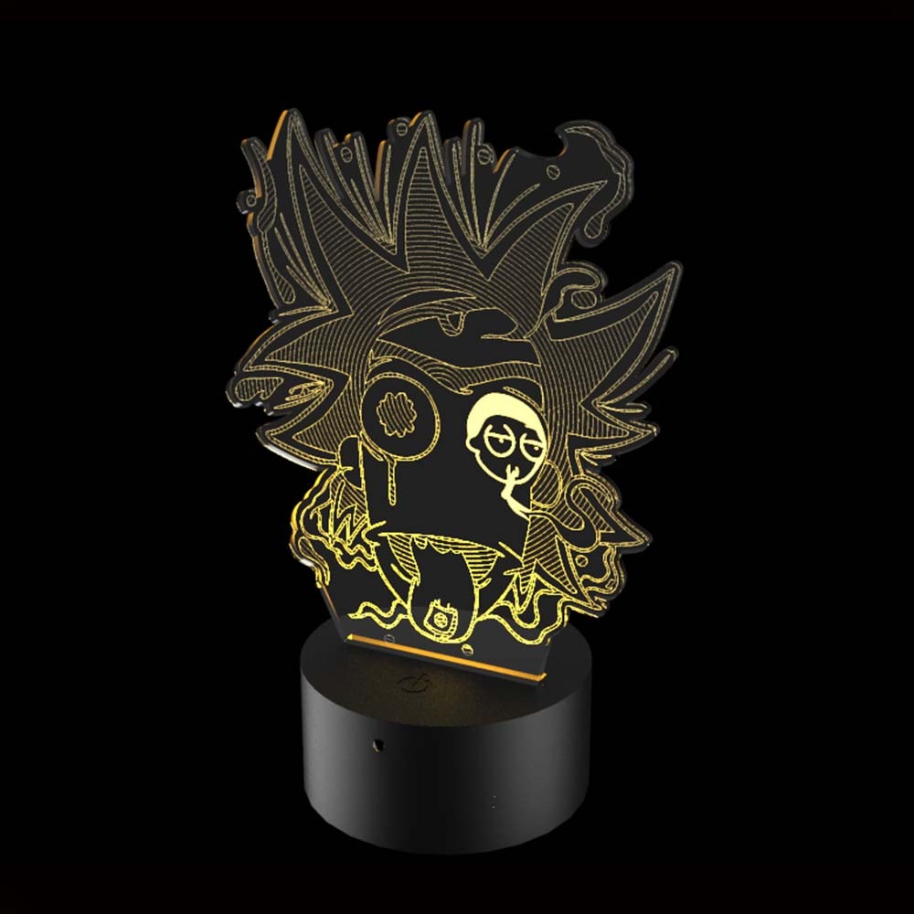 Luminária de Led - Rick e Morty Luminária de Led - Rick e Morty