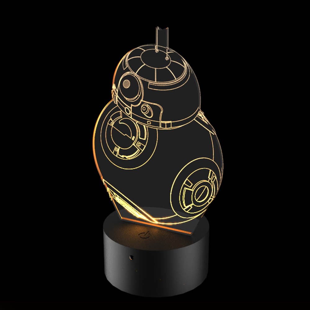 Luminária de Led - Robo Sphero BB-8 Star Wars