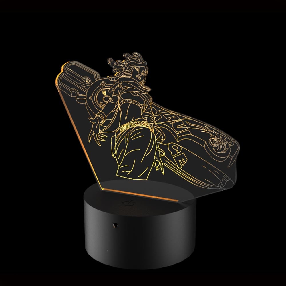 Luminária de Led - Senna League Of Legends Luminária de Led - Senna League Of Legends