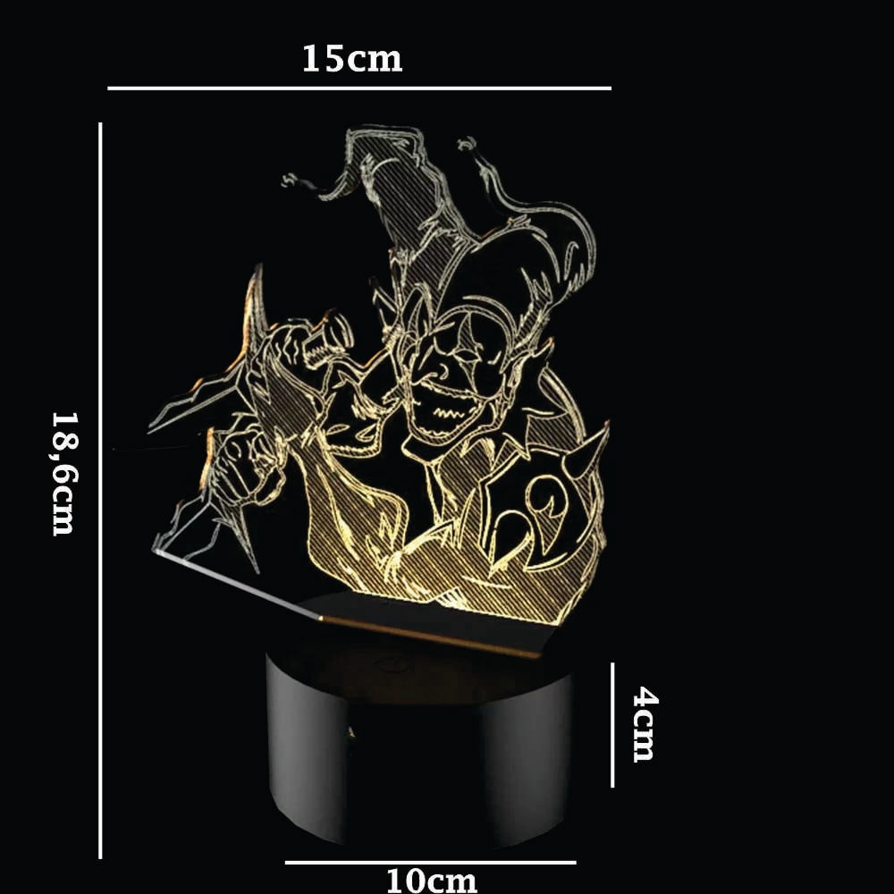 Luminária de Led - Shaco League Of Legends Luminária de Led - Shaco League Of Legends