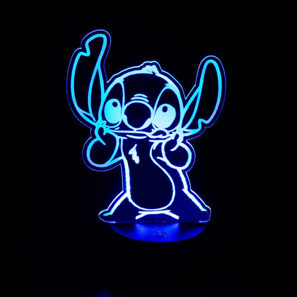 Luminária de Led - Stitch Aloha Luminária de Led - Stitch Aloha