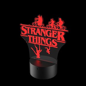 Luminária de Led - Stranger Things
