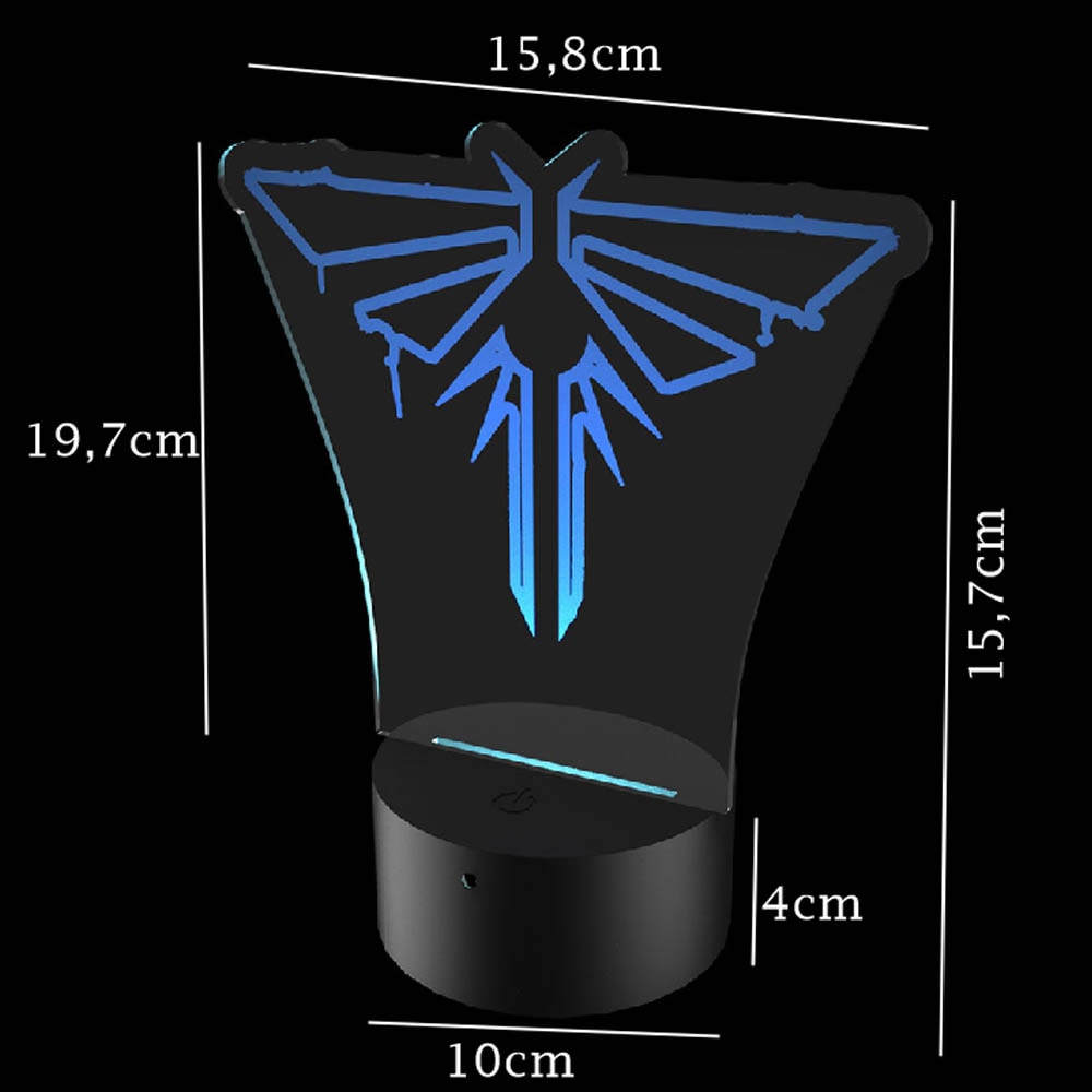 Luminária de Led - The Last Of Us Vagalume Luminária de Led - The Last Of Us Vagalume