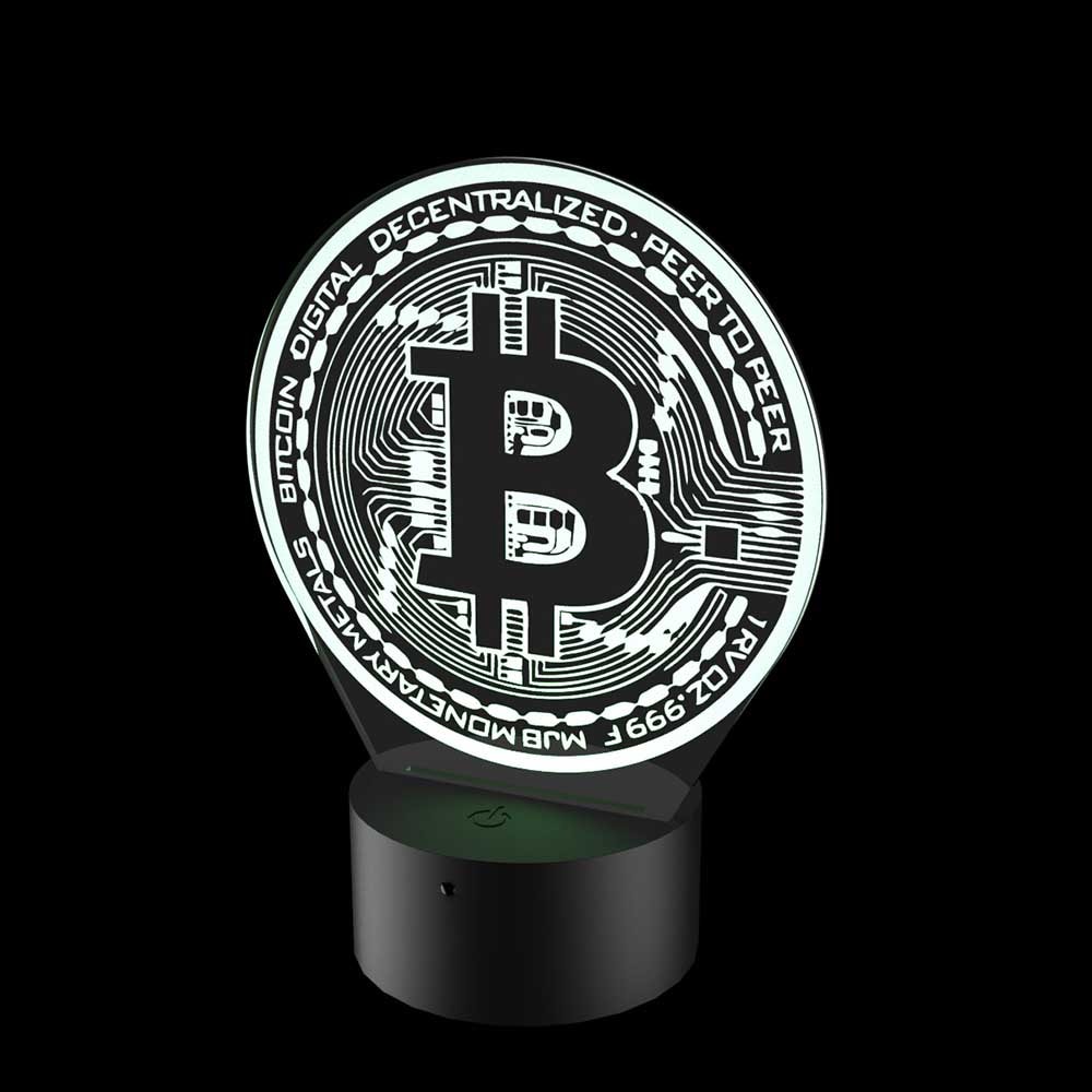 Luminária de Led - Trade Bitcoin Luminária de Led - Trade Bitcoin