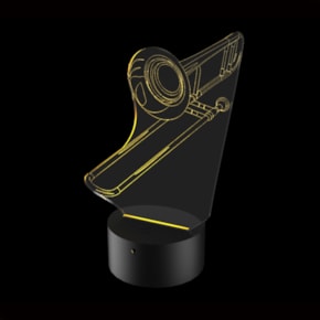 Luminária de Led - Trombone