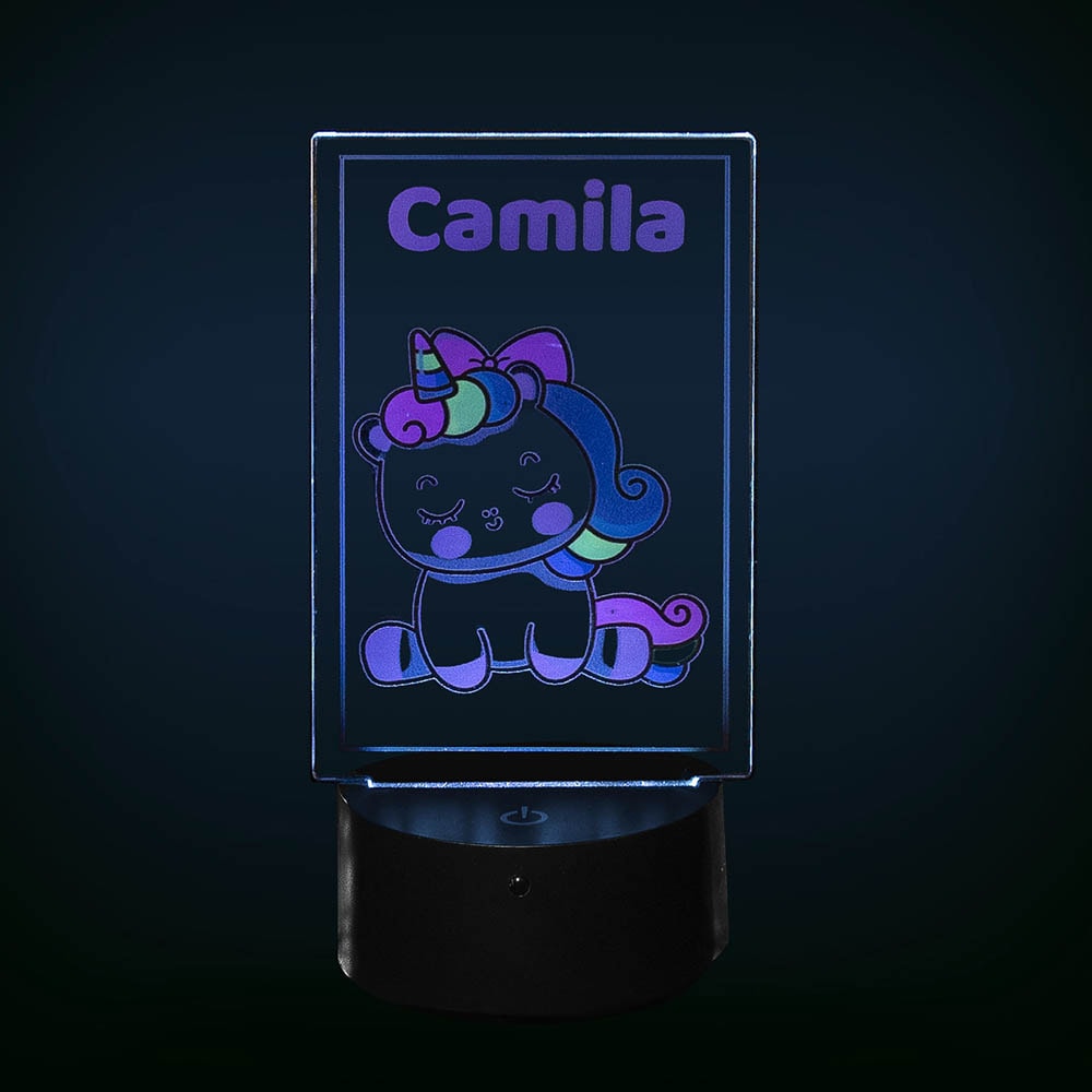 Luminária de Led - Unicórnio Baby Luminária de Led - Unicórnio Baby