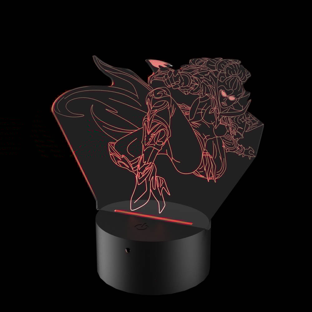 Luminária de Led - Vayne League Of Legends Luminária de Led - Vayne League Of Legends