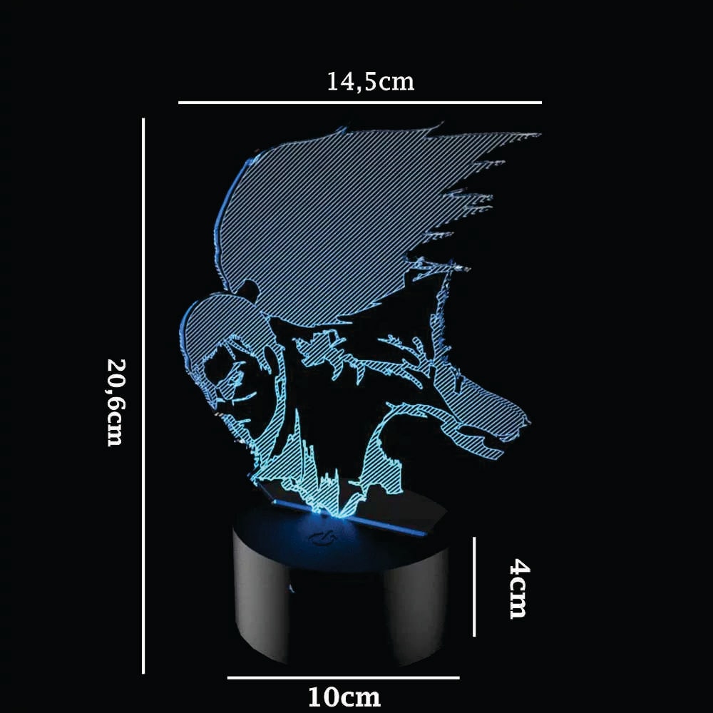 Luminária de Led - Yasuo League Of Legends Luminária de Led - Yasuo League Of Legends