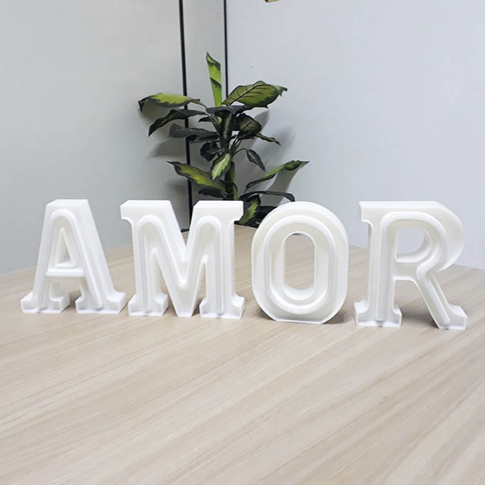 Luminária Letras de LED -  Amor Luminária Letras de LED -  Amor
