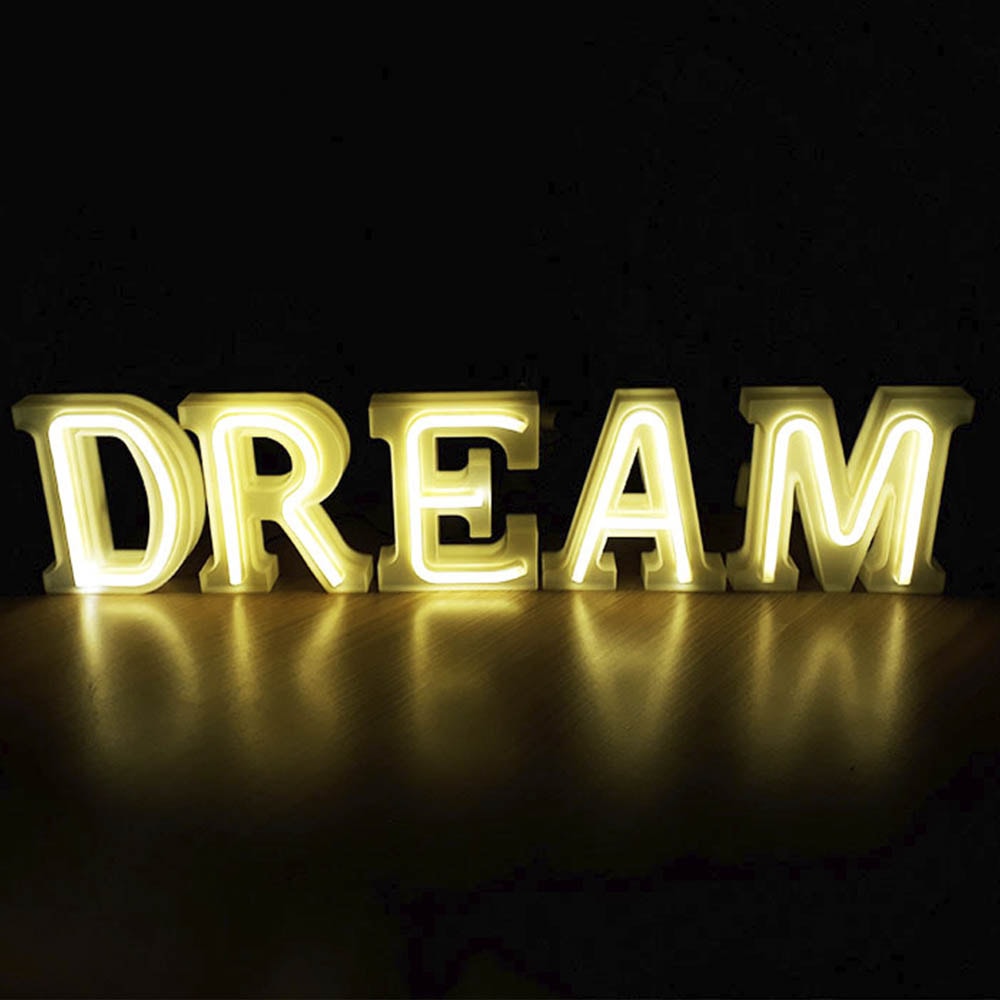 Luminária Letras de LED -  Dream Luminária Letras de LED -  Dream
