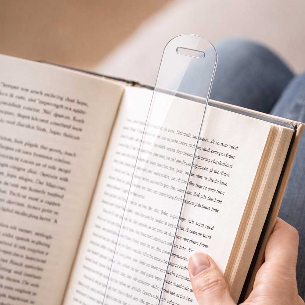 Marcador de Página Cristal