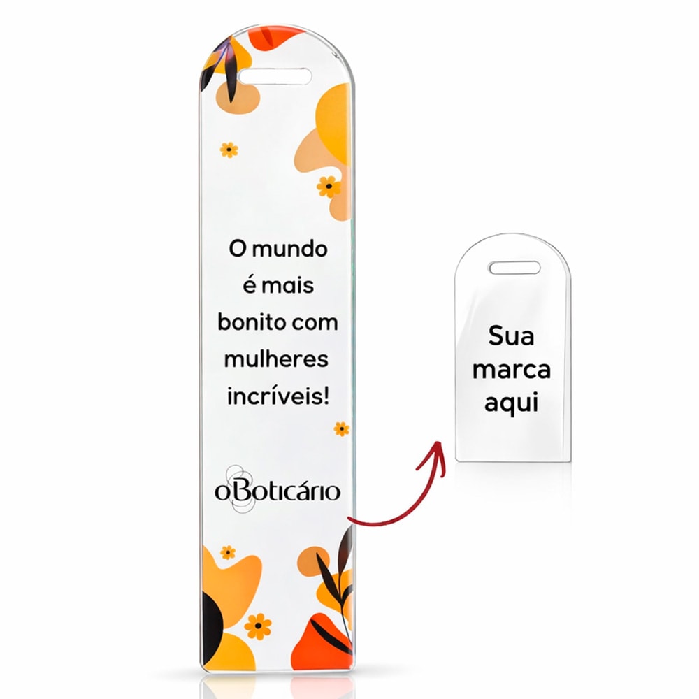 Marcador de Página Personalizado com Sua Marca