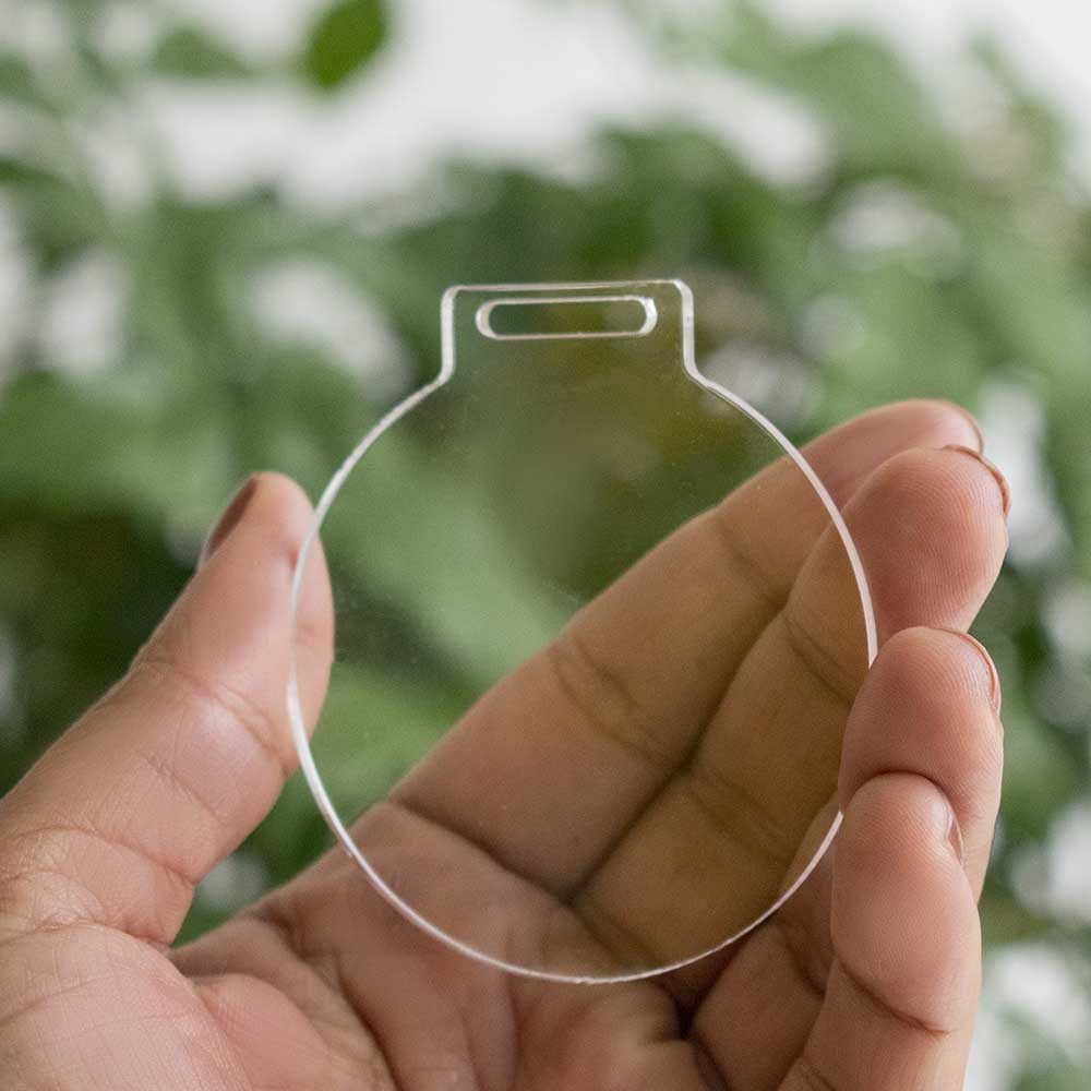 Medalha Acrílico Cristal Sem Personalização Medalha Acrílico Cristal Sem Personalização