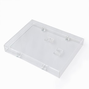 Moldura Caixa de Acrílico Cristal 15x15cm