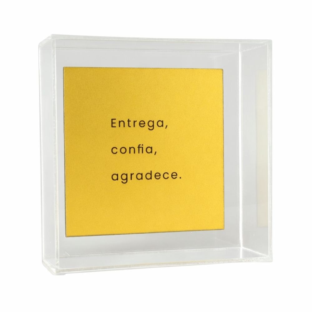 Moldura Decorativa em Acrílico de Mesa - Essência