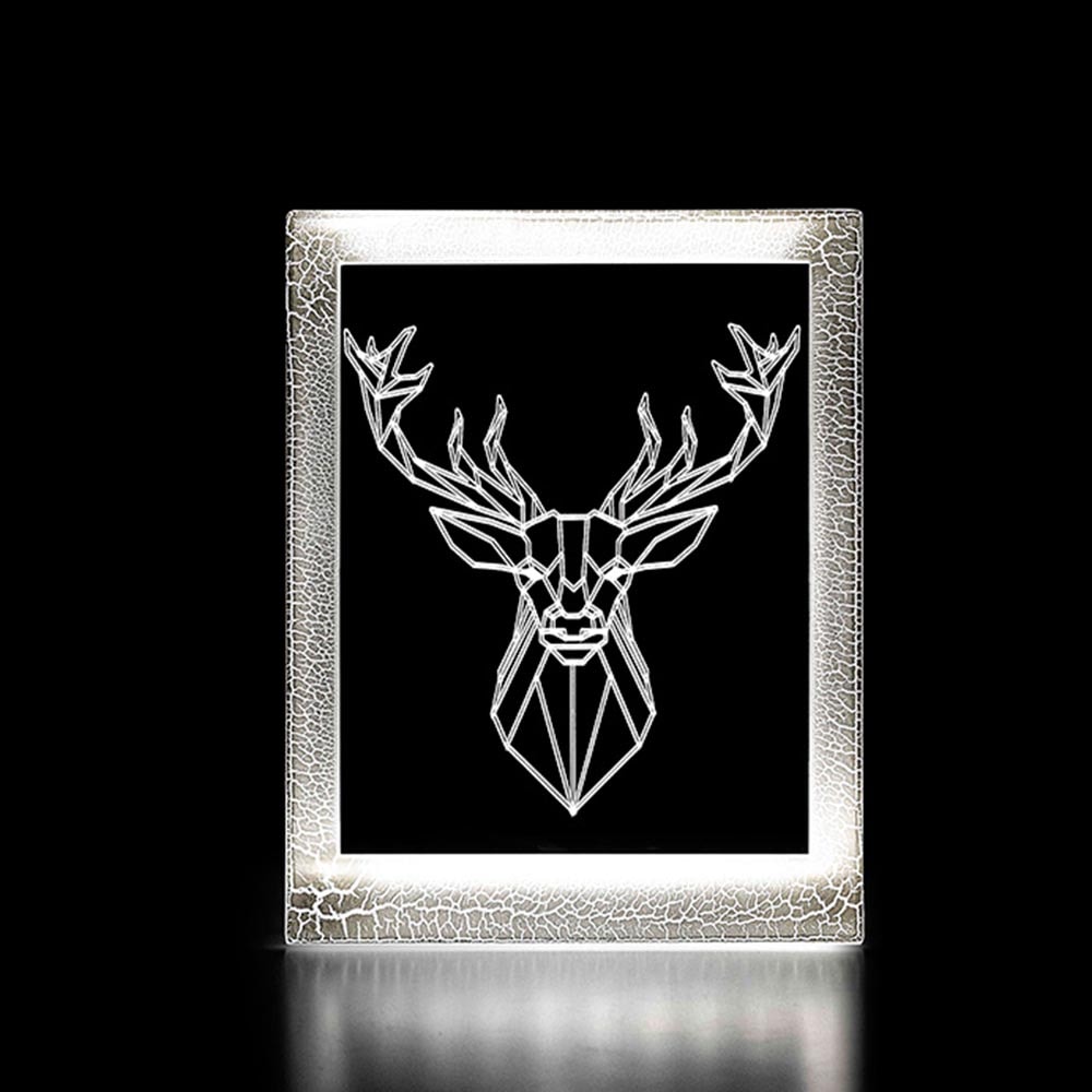 Moldura Decorativa Led - Cervo Moldura Decorativa Led - Cervo