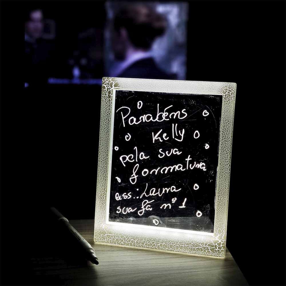 Moldura Decorativa Led - Escreva com Canetinha Moldura Decorativa Led - Escreva com Canetinha