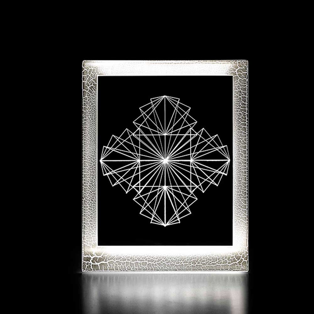 Moldura Decorativa Led - Formas Geométricas Moldura Decorativa Led - Formas Geométricas