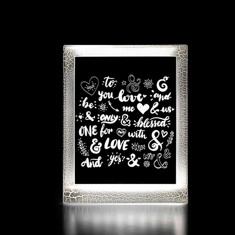 Moldura Decorativa Led - Love Moldura Decorativa Led - Love