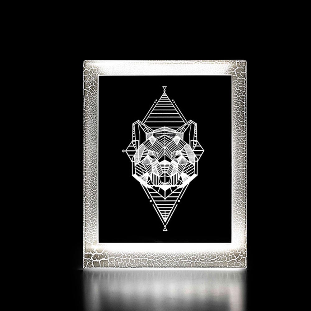 Moldura Decorativa Led - Urso Moldura Decorativa Led - Urso