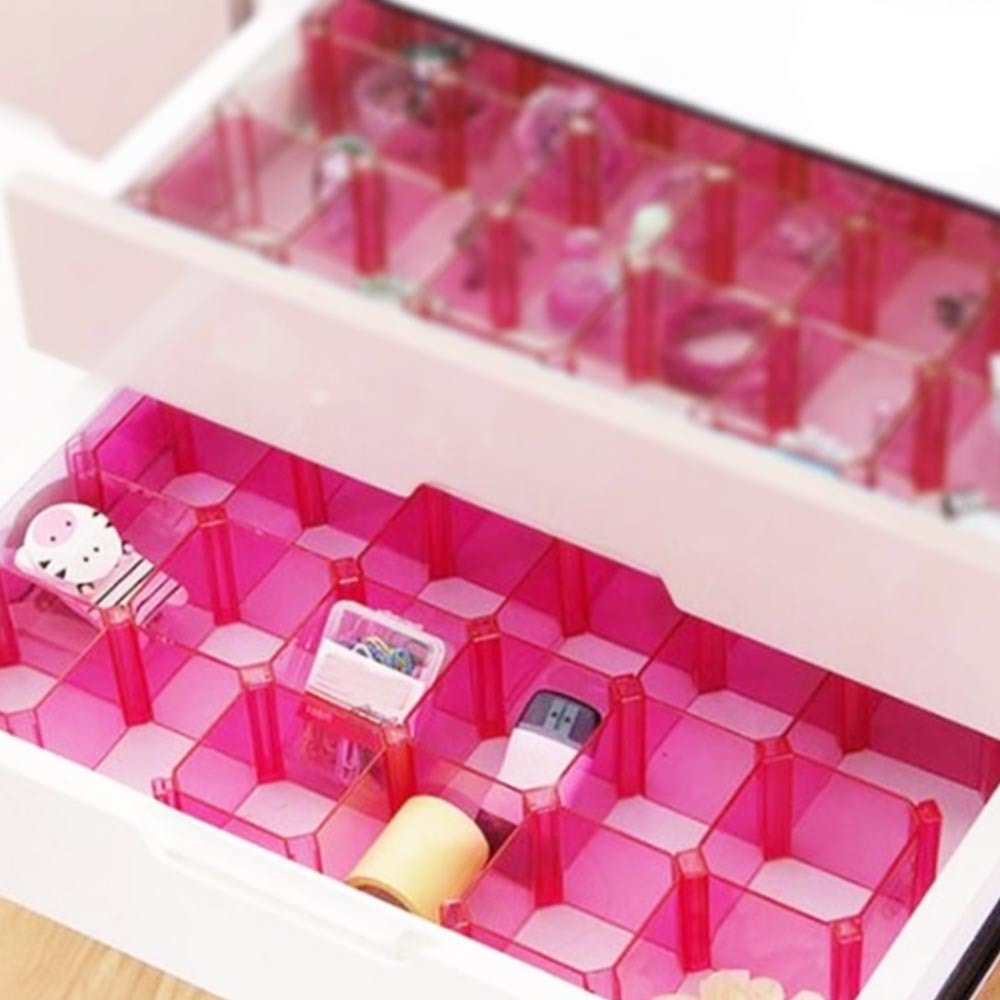 Nicho Organizador em Acrílico Rosa Nicho Organizador em Acrílico Rosa