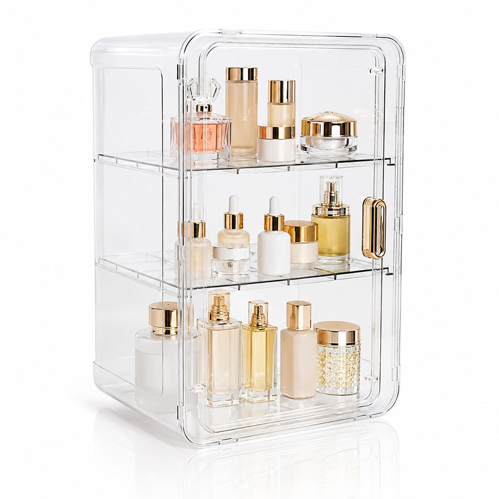 Organizador Acrílico para Maquiagens e Skincare