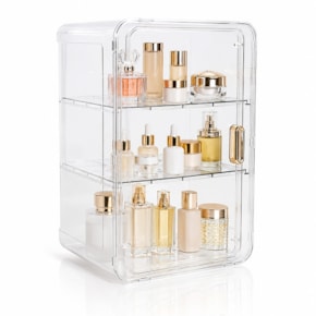Organizador Acrílico para Maquiagens e Skincare