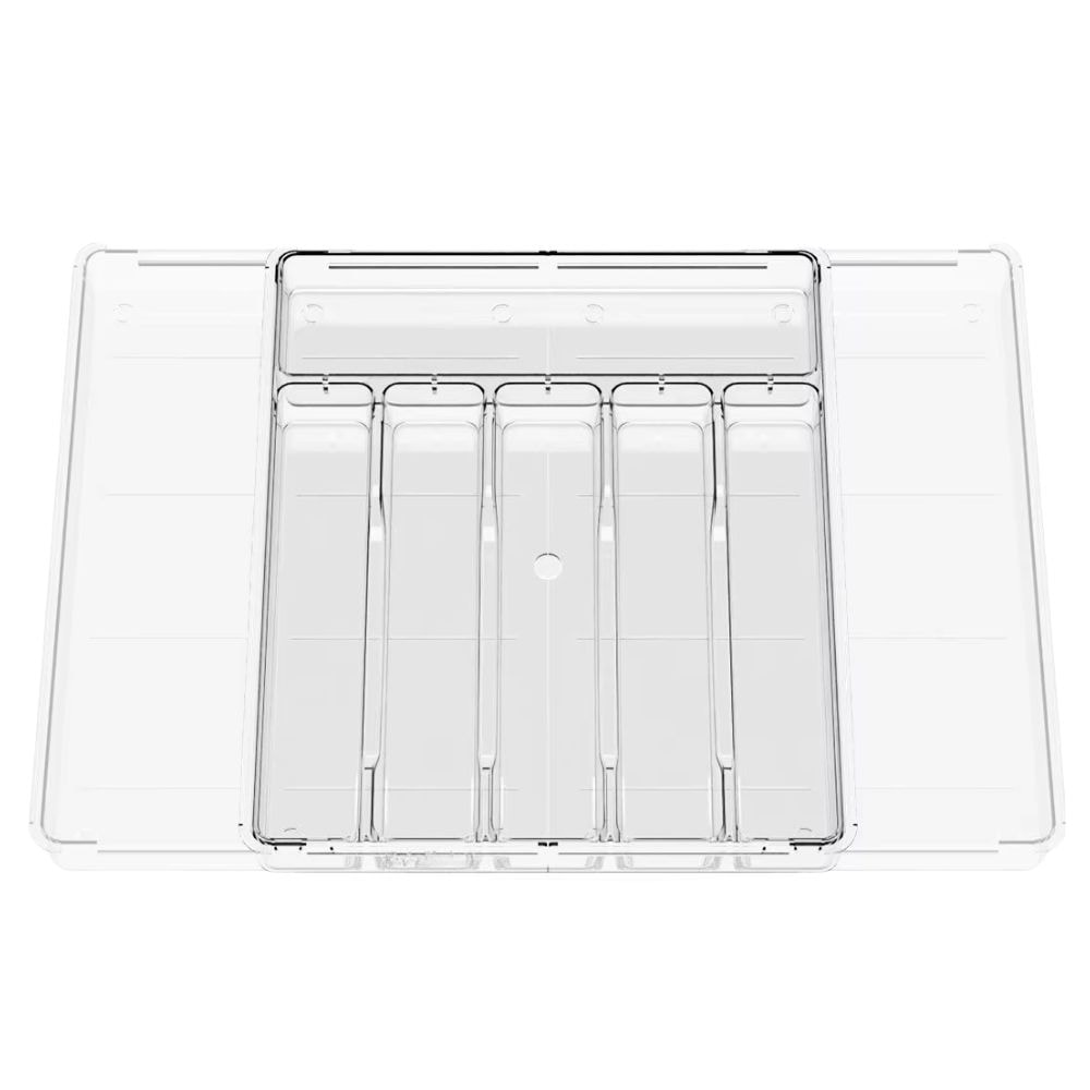 Organizador de Gavetas em Acrílico com 8 Divisórias