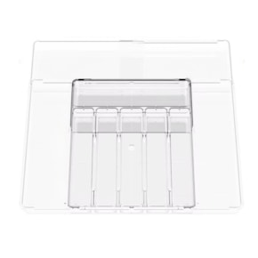 Organizador de Gavetas em Acrílico com 9 Divisórias