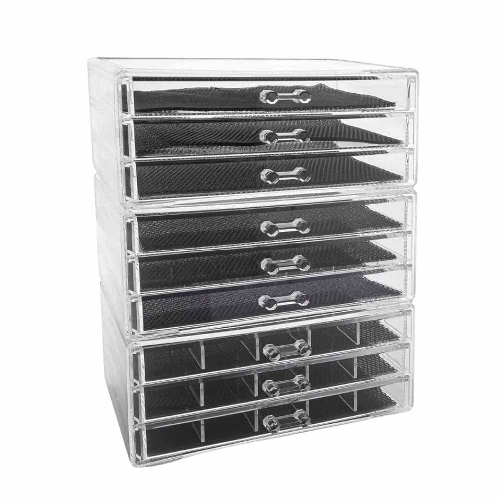 Organizador de Maquiagem 9 gavetas Organizador de Maquiagem 9 gavetas