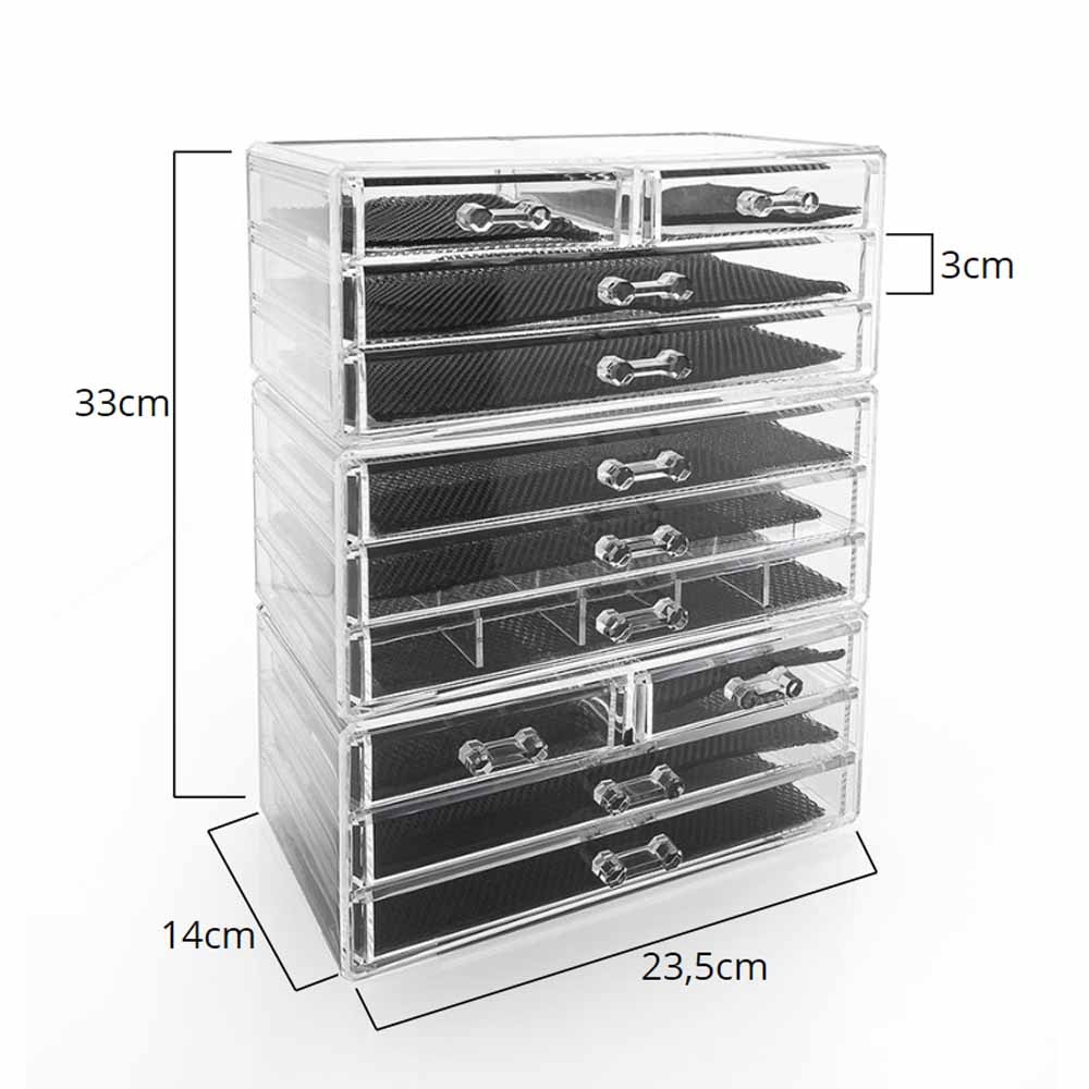 Organizador de Maquiagem com 11 gavetas Organizador de Maquiagem com 11 gavetas