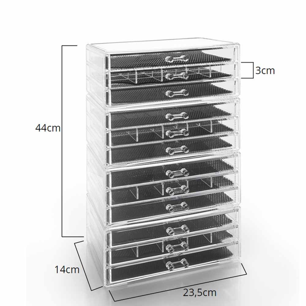 Organizador de Maquiagem com 12 gavetas Organizador de Maquiagem com 12 gavetas