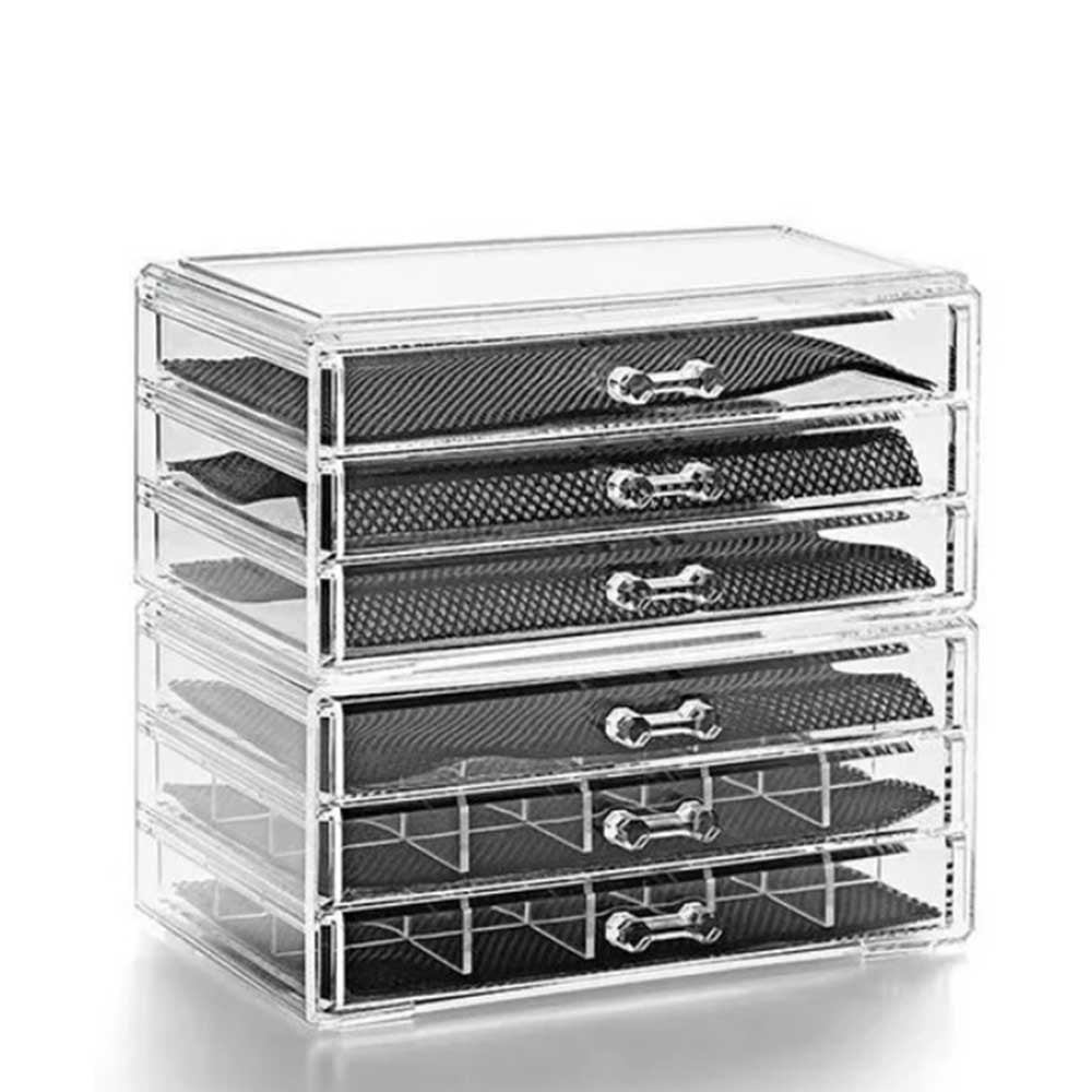 Organizador de Maquiagem com 6 Gavetas Organizador de Maquiagem com 6 Gavetas